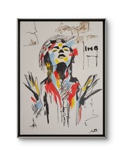 ABSTRACT MINIMALIST PORTRAIT