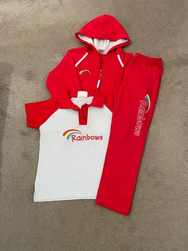 Rainbows girlguiding uniform