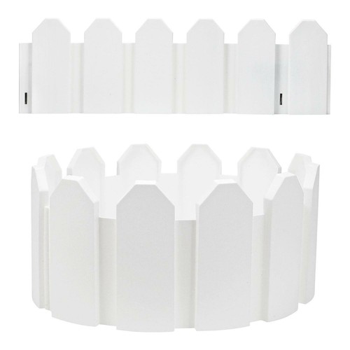 White plastic wooden - 8,
