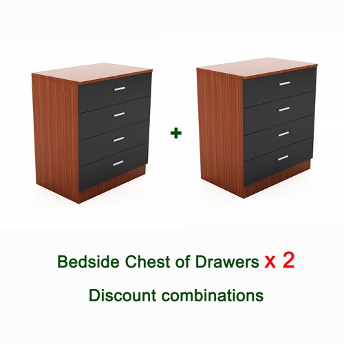 Modern bedside table cabinet - modern,