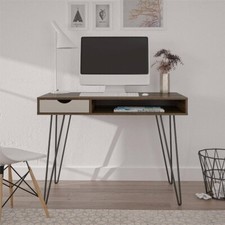 Concord Desk in Brown Oak by