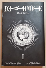 Deathnote Vol 1 Tsugumi Ohba Takeshi Black Edition Manga Book Paperback
