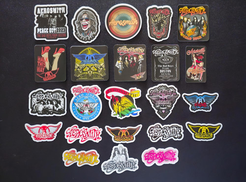 Classic rock vinyl stickers - classic,