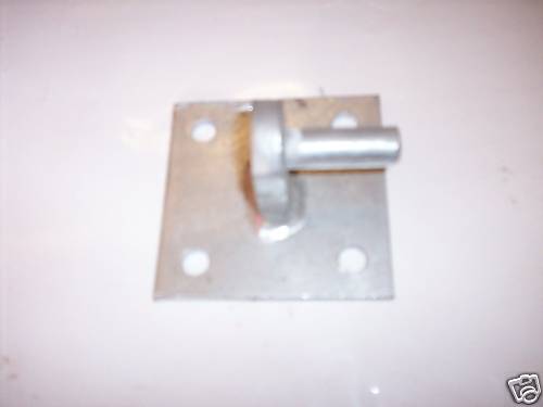 Galvanised garden small gate - galvanised,