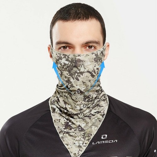 Face mask bandana camouflage - face,