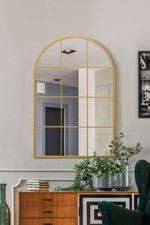 MirrorOutlet Gold Metal Frame