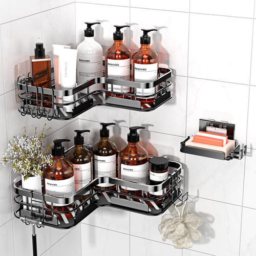 Large capacity shower caddy - large,