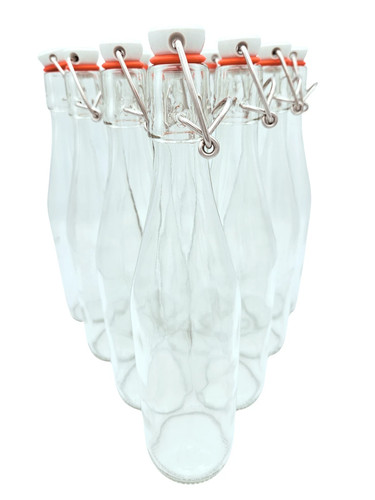 Glass bottles with - glass, stoppers