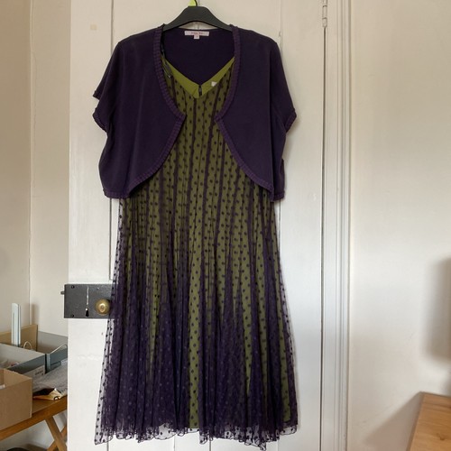 Jacques vert purple spot - vert, mesh