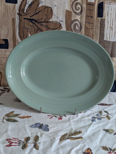 Woods ware beryl green platter - woods,