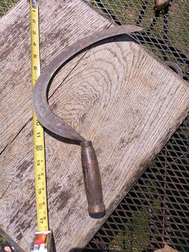 Vintage farming hand sickle - farming,