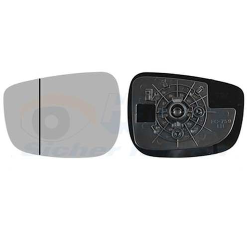 Mirror glass with pad - mirror,