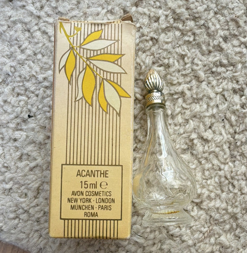 Vintage avon acanthe eau - acanthe, de