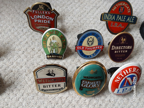 Beer pump clips joblot - pump,
