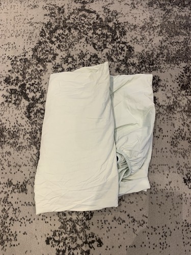 King fitted mint bed sheet - fitted,