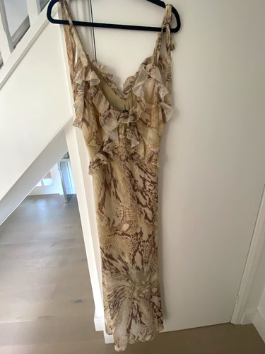 Boohoo beige chiffon - boohoo,