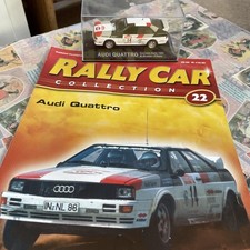 DeAgostini Rally Car Collection Issue 22 Audi Quattro & Magazine