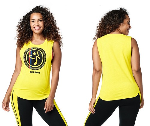Zumba est 2001 tank - 2001, top