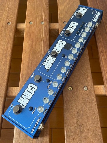 Sansamp bass fly rig - rig, blue