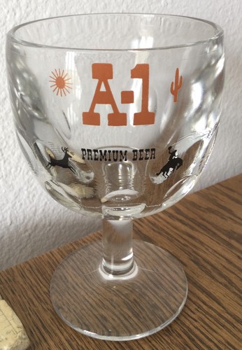 Advertising beer goblet - advertising,
