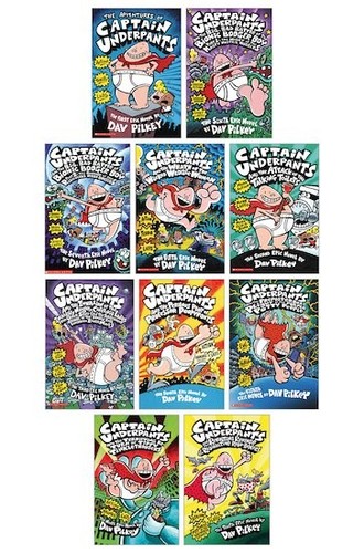 Captain underpants book - captain,
