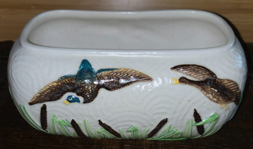Sylvac pottery planter trough - pottery,