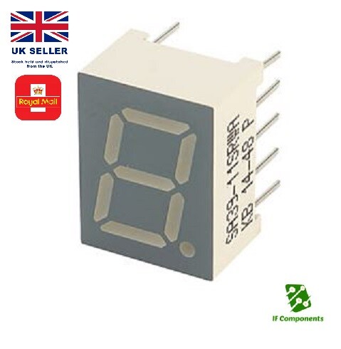 Segment display red - 7, red,led