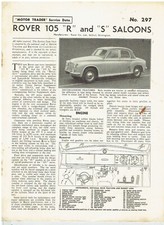 ROVER P4 105R 105S SALOON ORIG