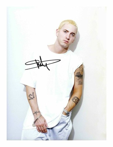 Eminem autograph signed - eminem,