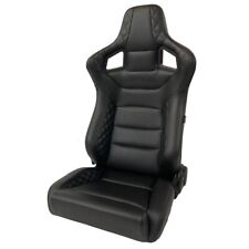 Corbeau Reclining Bucket Seats - RRS Low Base LTD EDITION - Black Vinyl (PAIR)