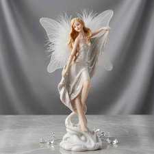 Elegant Fairy Figurine Statue