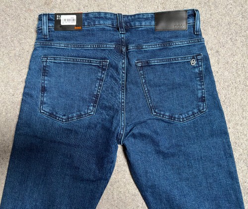 Bnwt hugo boss - delaware, denim