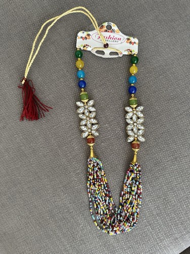 Multicoloured indian jewellery - multicoloured,
