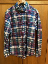 Teal Oxford Madras Check Shirt