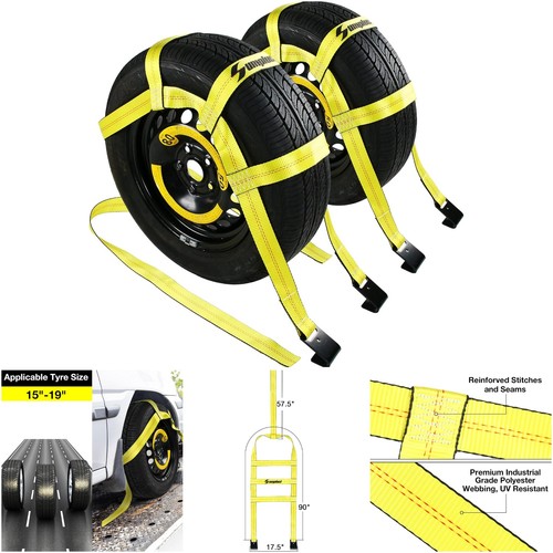 Pack tow dolly basket straps - dolly,