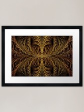 Gold And Copper Framed Art