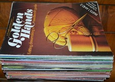 52 x Golden Hands Magazine Vintage Knitting Dressmaking Needlecraft 1970s