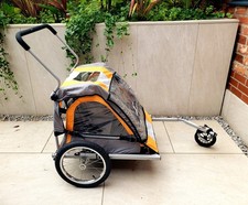 Halfords double bike trailer kids plus stroller accessory kit