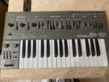 Roland SH101 Vintage Synthesiser Keyboard with Kenton Pro Solo MK3