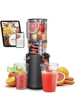 Cold Press Juicer AOBOSI Juicer Machines 126MM Large Feed Chute for Whole Fruits