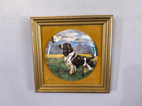 Small ceramic dog plaque - small,
