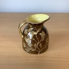 ROYAL NORFOLK Jug Brown Gold