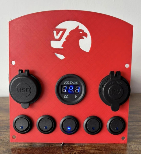 Switch panel 12v 24v - panel, 12v/24v