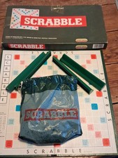 1983 Vintage Scrabble Board Game by Spears Games