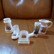 GOSS TYPE CRESTED CHINA LUCKY WHITE HEATHER COLLECTION