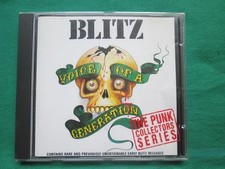 BLITZ - VOICE OF A GENERATION - NO FUTURE - PUNK / OI! - CD