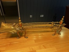 Brass Fire set / Fire Tools /