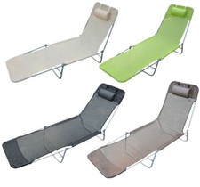 Sun Bed Chair Garden Lounger