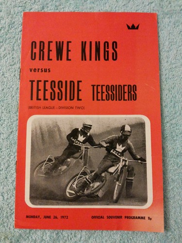 Crewe speedway 1972 original - 1972,