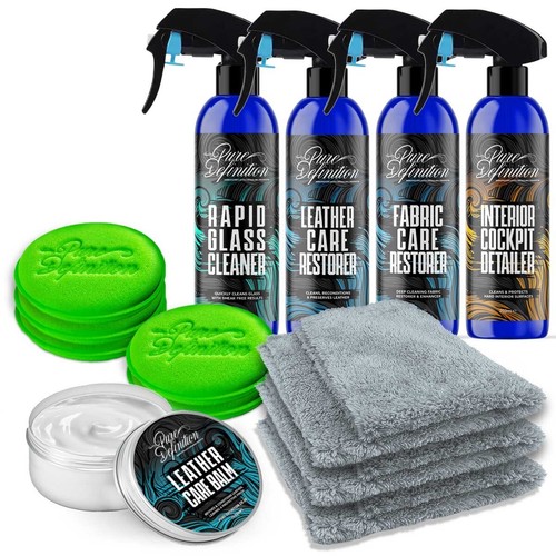 Car interior cleaning - cleaning, kit